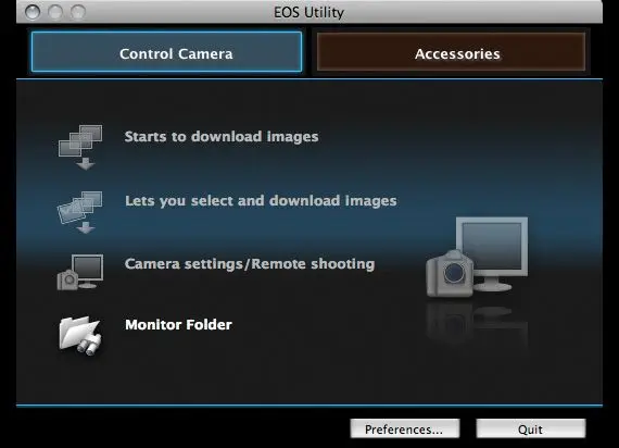 Canon Rebel T6i and EOS Utility macOS Mojave (or any platform)