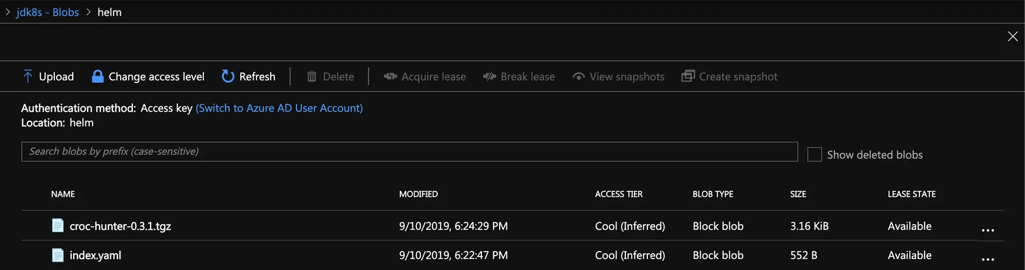 How to create a public Helm Repo using Azure Storage (and it works with Helm3 beta3)