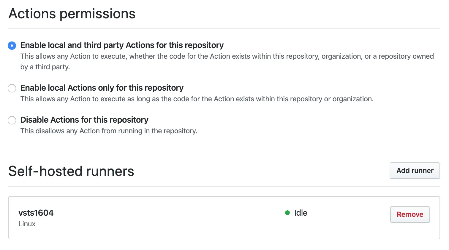 How to use GitHub Actions with your own self-hosted runner (aka build agent)